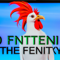 write fenix ott on image TV without mistake